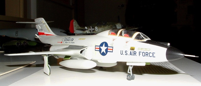 Leighs' F-101B Voodoo nose view
